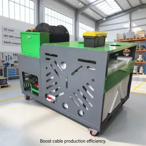 Flex Shaft Drain Cleaning Machine Heavy Duty Industrial Sewer Pipe Cleaner Auto Feed Cable Commercial Supplier