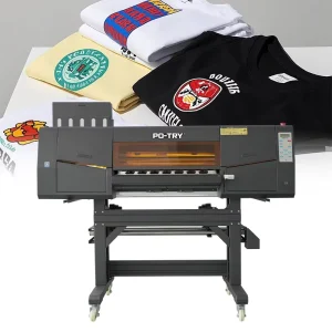 Fluorescent High Resolution DTF Printer Full-Automatic Water-Based Pigment Ink Personalized Textile Printing