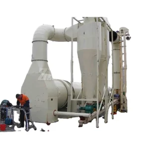 Food Grade Rotary Drum Dryer for Cat Litter, Clothes, Peat, Salt, and Vacuum Drying