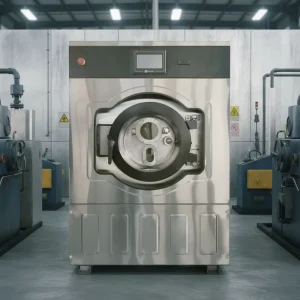 Full Auto Washer and Dyeing Machine Soft Mounted with High G-Force SUS304 Drum Multilingual Touchscreen for Dyeing Operations