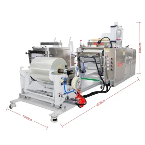 Fully Automatic 600mm Split Coating Machine for Medical Fabric Nonwoven Tape