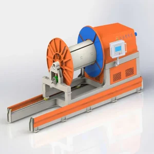 Fully Automatic Aluminum Bar Winding Machine, 15 kW, Model CH-FZ-1200, 150 m/min