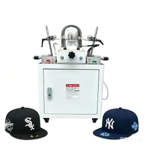 Fully Automatic Baseball Cap and Hat Ironing Machine, Compact Design, 220V 4000W, 600 Production Capacity