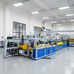 Fully Automatic Electric Cotton Wrap Film Splicing Machine with Remote Control for Cartons and Bottles