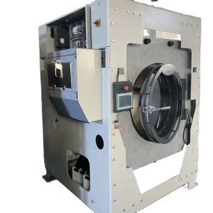 Fully Automatic Electric Industrial Washer Dryer Combo Commercial Laundry Machine Stainless Steel Drums