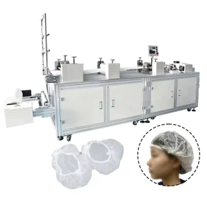 Fully Automatic Nonwoven PE Shower Cap Making Machine for Travel, Hospital, Hotel, and Home