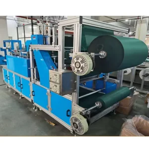 Fully Automatic Spunbond + Melt Blown Disposable Nonwoven Eco-Friendly Surgical Gown Making Machine Complete Operation