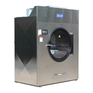 Fully Automatic Stainless Steel Tumble Dryer 100kg with Multi-Fuel Heating for Commercial Laundry Workshop