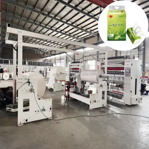 Fully Automatic Tissue Paper Production Line with Slitting Rewinder and Servo Motors for Hand Towels and Facial Tissue