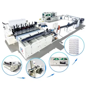 Complete Toilet Tissue Paper Making Machine Line with Lamination