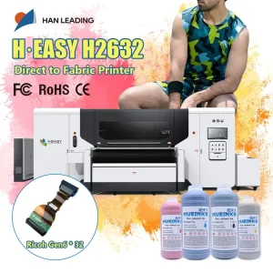 H-2632 2.6M Digital Textile Printer Wide Format Belt Cotton Fabric Printer