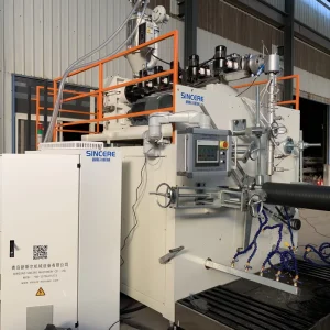 HDPE Hollow Wall Corrugated Winding Pipe Production Line