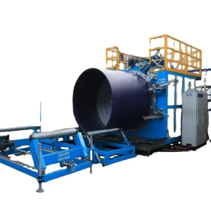 HDPE Winding Pipe Extrusion Line with Dual Control System CE Certified 200/5000 mm Pipe Output