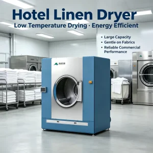 Heat Pump Dryer for Hotel Linen Washing Plants