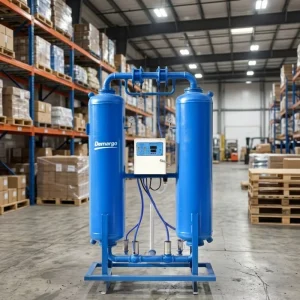 Heatless Adsorption Desiccant Dryer for Air Compressors and Purified Water Removal