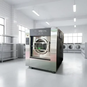 Heavy-Duty 100 kg Automatic Electric Washer Extractor Commercial Laundry Machine for Textile