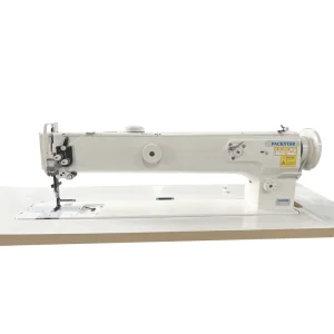 Heavy Duty 30 Inch Long Arm Single Needle Lockstitch Machine Industrial Sewing Equipment for Leather Canvas Thick Fabric