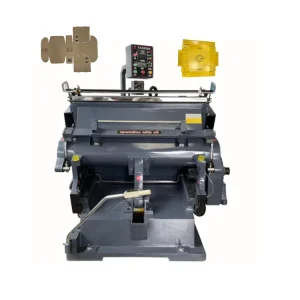 Heavy-Duty ML Manual Die Cutting and Creasing Machine for Corrugated Boxes Paperboard Leather and Plastic