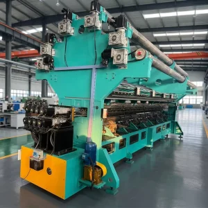 Heavy Duty Raschel Single Motor Bearing Computerized Warp Knitting Machine XY2318-8bars Durable High Production Capacity