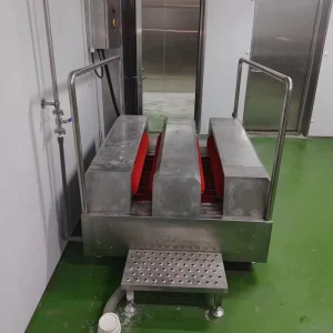 Heavy Duty Stainless Steel Boot Washing Machine for Oil Contamination Cleaning in Food Factories