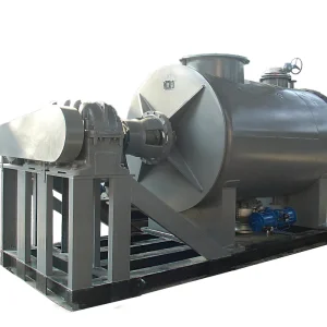 High-Accuracy Stainless Steel Vacuum Rake Dryer for Chemicals Food & Plastics Processing 380V 1-Year Warranty
