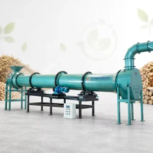 High-Capacity 5 Tons per Hour Rotary Dryer for Sawdust, Biomass, Rice Husk, Wood Chip, and Coconut Husk