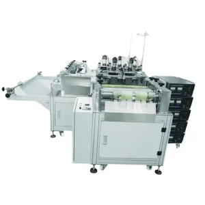 High-Capacity Fully Automatic Nonwoven PE Sleeve Making Machine for Food Processing Plants