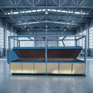 High Output Cooling Pad Making Machine Large Capacity Wet Curtain Production Line