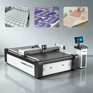 High-Precision Digital Fabric Cutting Machine with Automatic Feeding for Garment, PVC, Textile, Pattern, and Sofa Fabrics