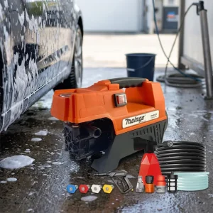 High Pressure Car Washer 220V 50Hz Induction Motor Portable Car Washing Machine OEM
