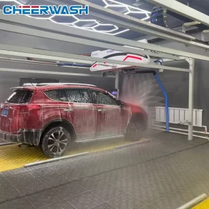 High-Pressure Touch-Free Vehicle Washer with Underbody Cleaning Function