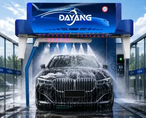 High-Pressure Touchless Automatic Car Wash Machine with Shampoo