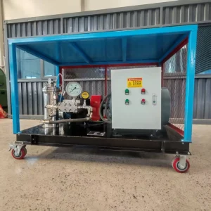 High-Pressure Water Jet Blasting Cleaner for Oil Tanks, Ships, and Power Plants