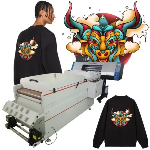 High-Speed 60cm L3118 CMYK White Roll DTF Transfer Film Printer for T-Shirts, Hats, and Bags