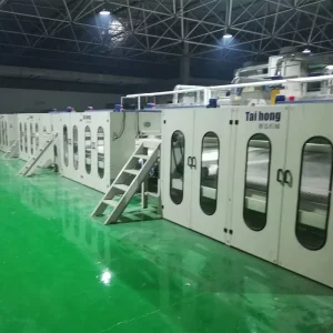 High Speed Automatic Cross Lapper Machine for Nonwoven Fiber Web Lapping