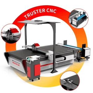 High-Speed Automatic Feeding Roll Fabric and Leather Oscillating Knife Cutting Machine