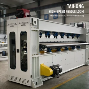 High Speed Automatic Nonwoven Needle Punching Machine for Felt Production Line
