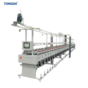 High-Speed Automatic Soft and Hard Cone Yarn Rewinding and Thread Winding Machine