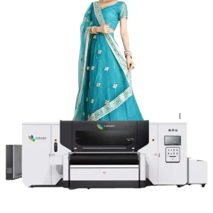 High Speed Industrial Digital Textile Printer for Cotton Linen Silk Sari Clothes Dress Robe Fabric