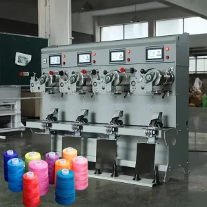 High Speed Nylon and Polyester Thread Winding Machine