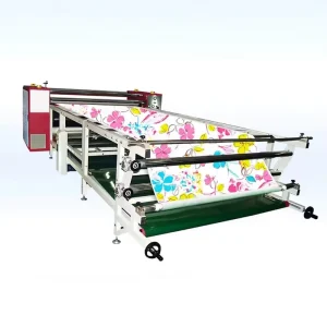 High Speed Rotary Sublimation Transfer Roll-to-Roll Heat Transfer Printing Machine
