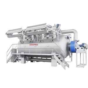 High Temperature High Pressure Air, Liquid and Overflow Multifunction Textile Dyeing Machine for Fabric