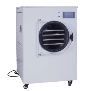 Home Freeze-Drying Machine for Food and Fruit Processing, LCD Display, 3-4 kg/24 h, Water Capture -55