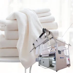 Home Hotel Textile OEM Automatic Ultrasonic Slitting Cutting Machine for Towels, 0-40 m/min