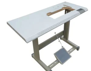 Home Industrial Flat-Bed Workstation Foldable Craft Table for Quilting, Sewing, Dressmaking and DIY Projects