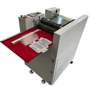 Hot Melt Curtain Box Making Machine for PET Plastic Box Pasting