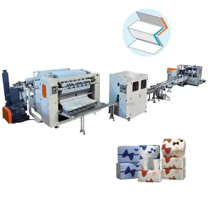 Household Tissue Paper Converting Machine for Disposable Face Towels and Napkins