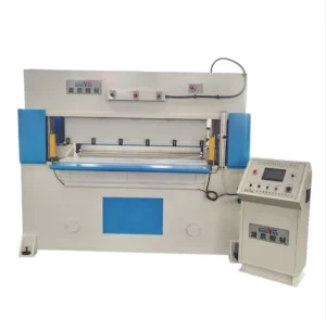 Hydraulic Leather Punch Plane Cutting Machine with Auto Rubber Roll Feeding System