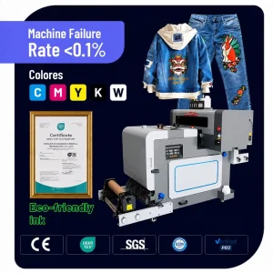 I3200 30cm A3 DTF Printer with Print and Powder Drying System