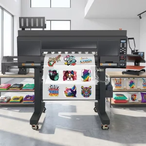 I3200 4-Head 60cm Industrial DTF Printer with Powder Shaker and Dryer for Clothing